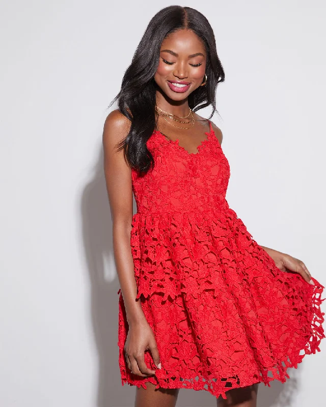 Spring Fling Sale Alaina Embroidered Mini Dress