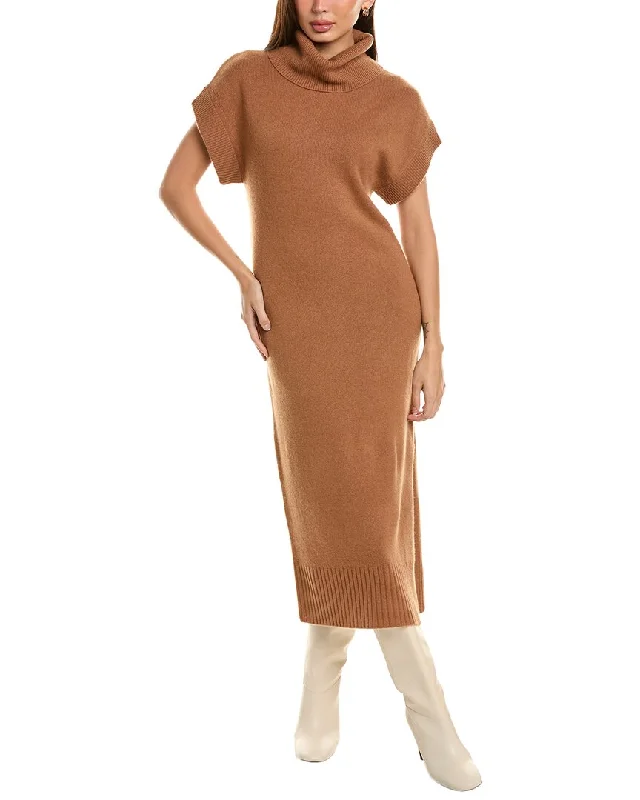 Limited Styles philosophy Turtleneck Cashmere Midi Dress