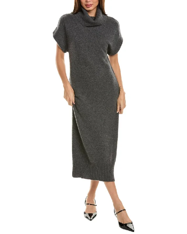 Limited - Time Bundle philosophy Turtleneck Cashmere Midi Dress