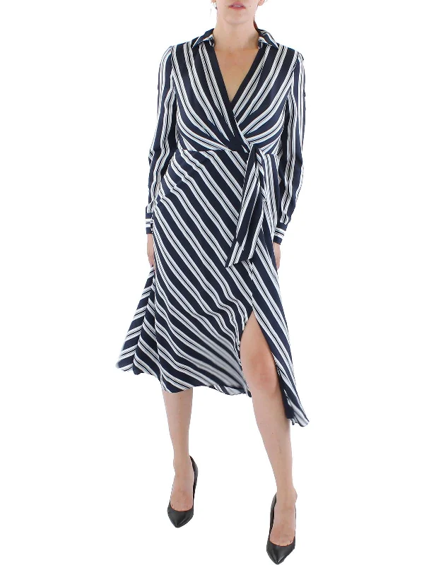 Mother'S Day Special Womens Tie Front Long Maxi Dress