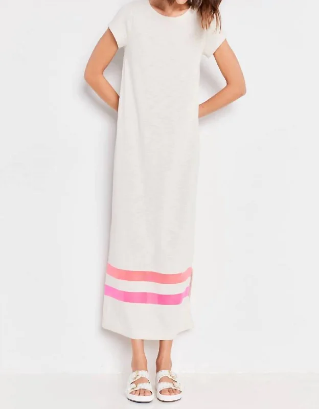 Wardrobe Essentials Mesher Maxi Dress In Bluff