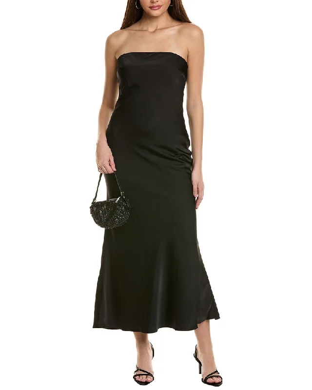 Chic Styles JL LUXE Midi Dress