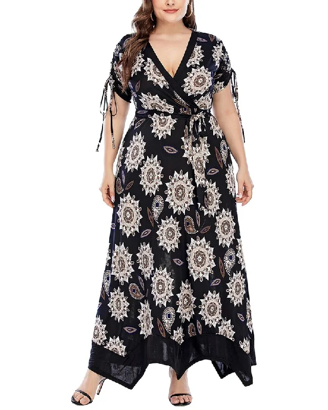 Fashion Sale Monica Plus Fashion Maxi Dress