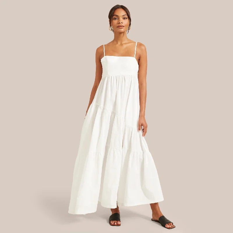 Discounts On Casual Weekend Styles Lena Tiered Maxi Dress