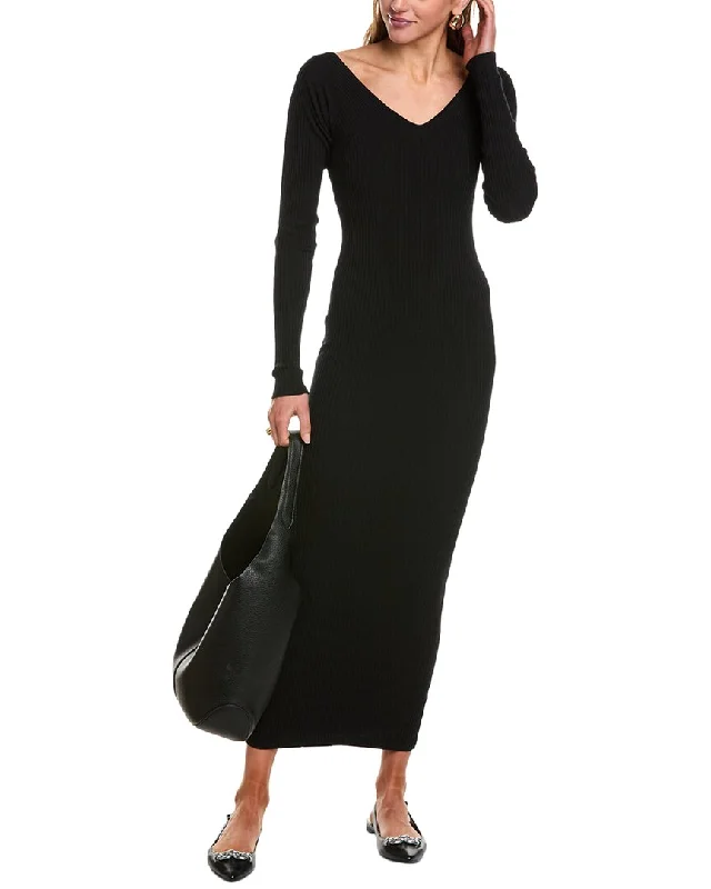 Stylish Looks A.L.C. Keaton Wool-Blend Maxi Dress