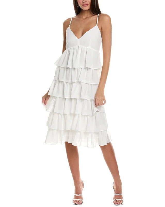 Limited - Time Bundle BCBG New York Tiered Midi Dress