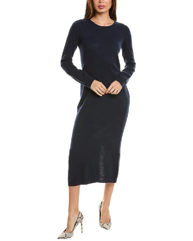 Final Clearance philosophy Bateau Neck Cashmere Midi Dress