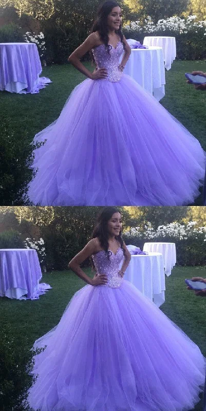 Elegant Style purple prom dresses, luxury prom dresses, long prom dresses, prom ball gown   cg20326