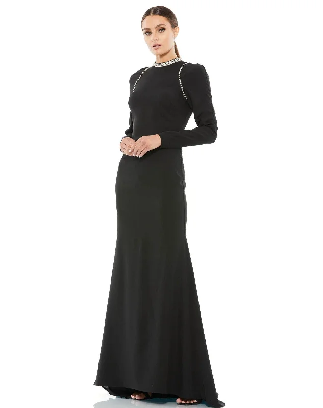 Buy More, Save More Mac Duggal 26612 Long Sleeve Formal Fitted Gown