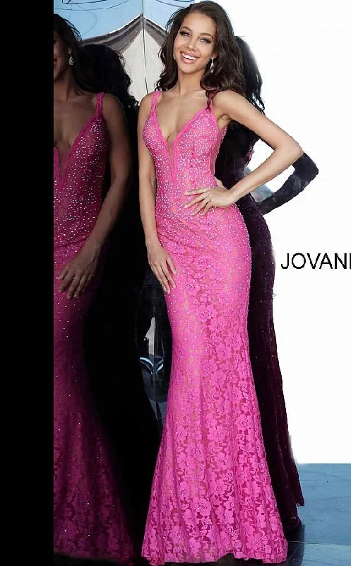 Great Deals On Ethnic Cultural Wear Jovani 48994 Prom Long Formal Fitted Lace dress