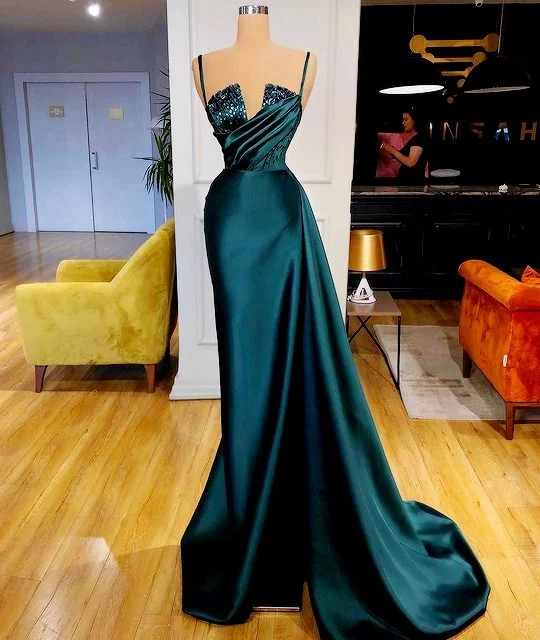 Clearance Event Elegant green evening gowns Long Prom Dress    cg22343