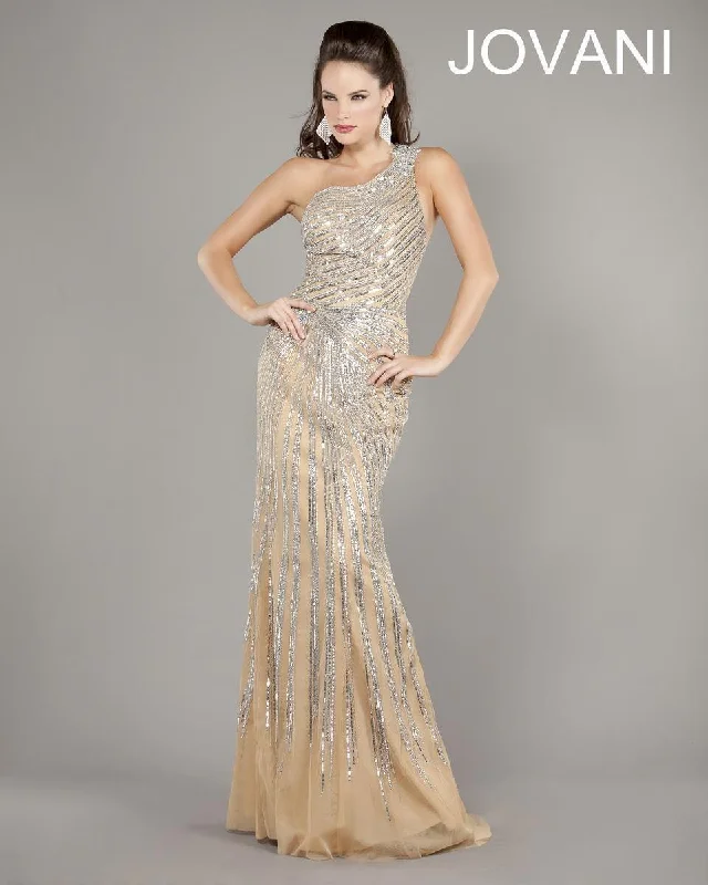 Spring Fashion Jovani 2977 Long Fitted Prom Dress