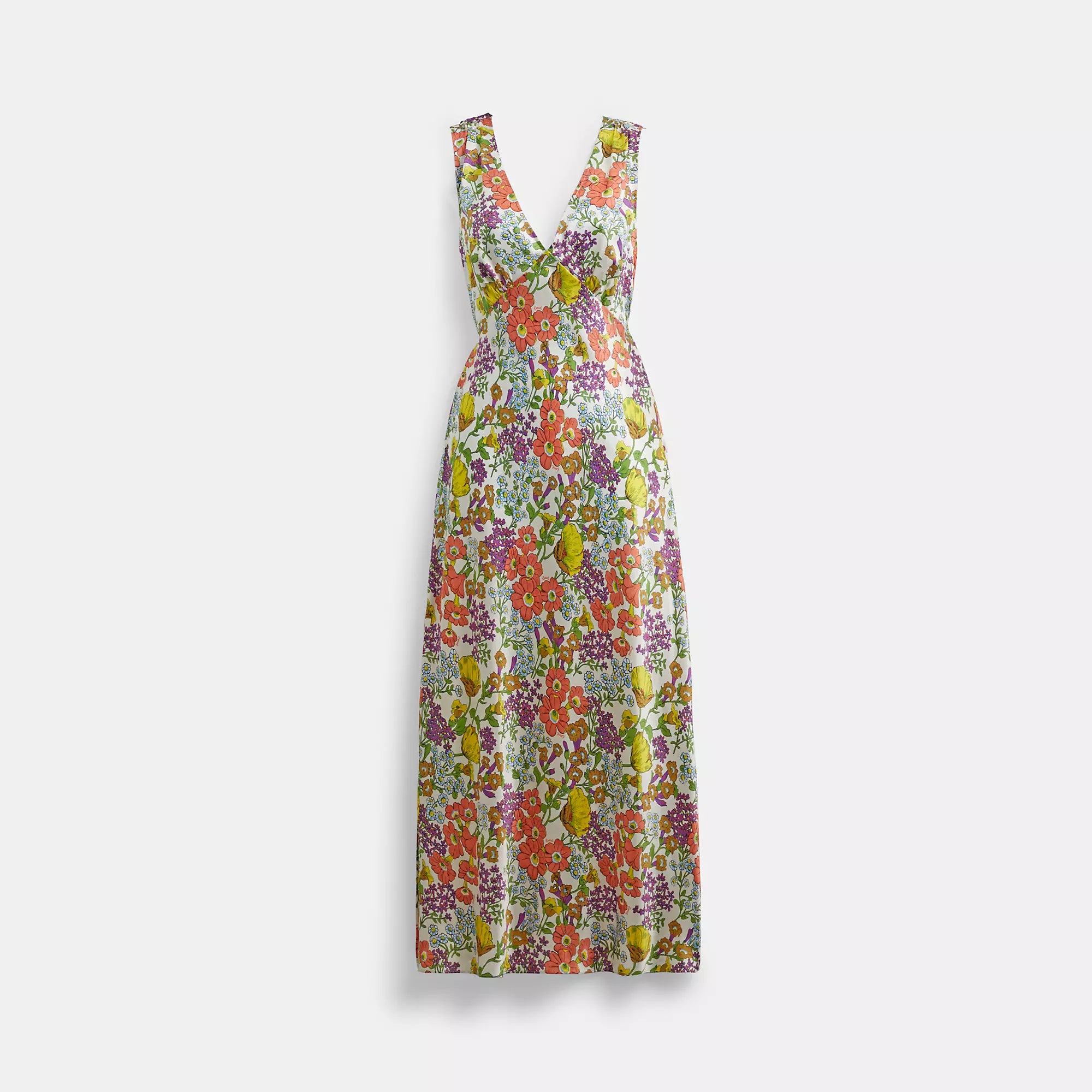 Anniversary Sale Coach Outlet Garden Floral Print Midi Dress