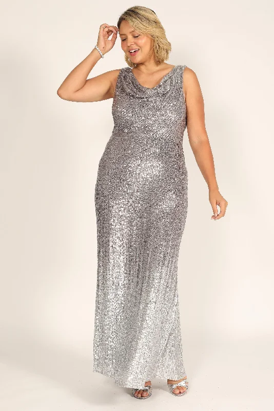 Celebrate With Big Savings Alex Evenings AE8196669 Sequins Long Formal Dress