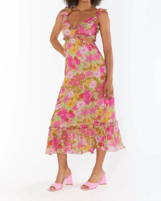 Weekend Special Lane Midi Dress In Carnaby Floral