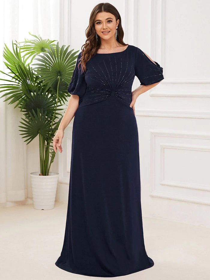 Fashion-Forward Outfits Simple Plus Size Bodycon Maxi Mermaid Formal Evening Dress