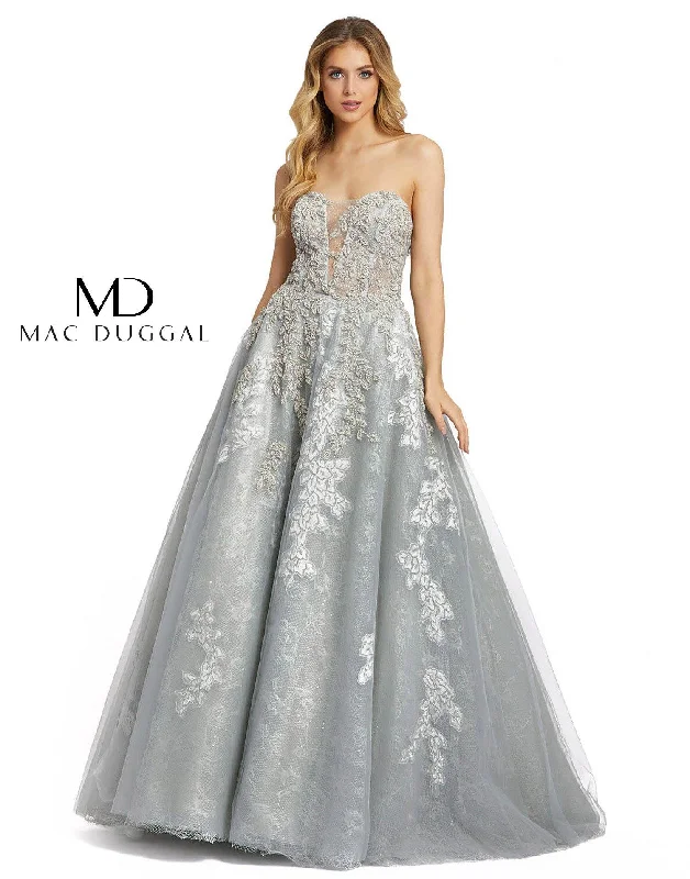 Spring Fling Sale Mac Duggal 20192 Prom Long Strapless Ball Gown