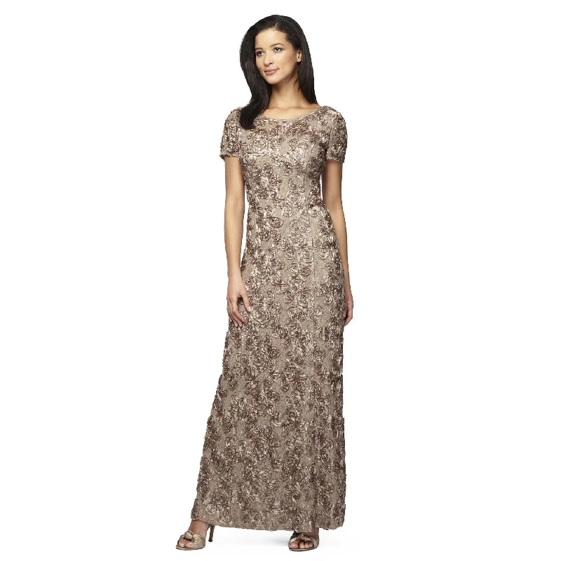 Save On Classic Elegant Styles Alex Evenings AE112788 Long Mother of the Bride Dress Sale