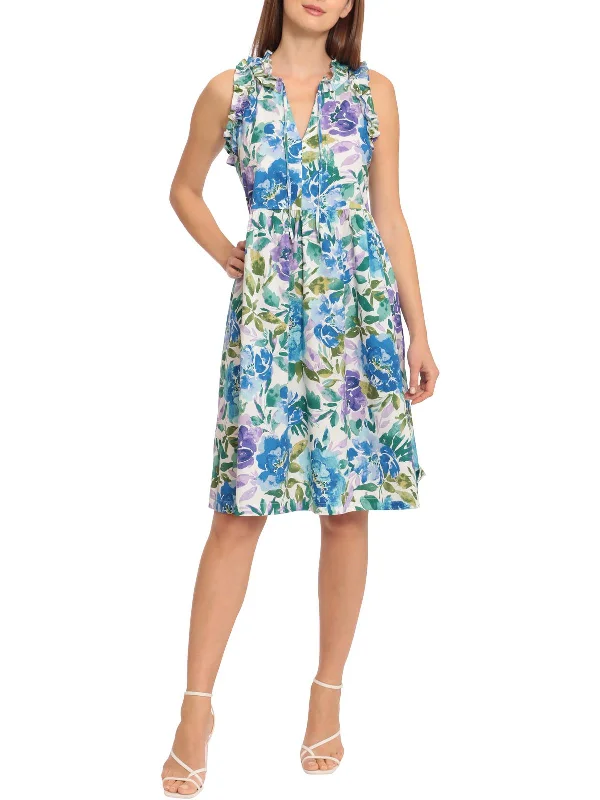 Big Savings On Minimalist Office Styles Womens Floral Print Cotton Sundress