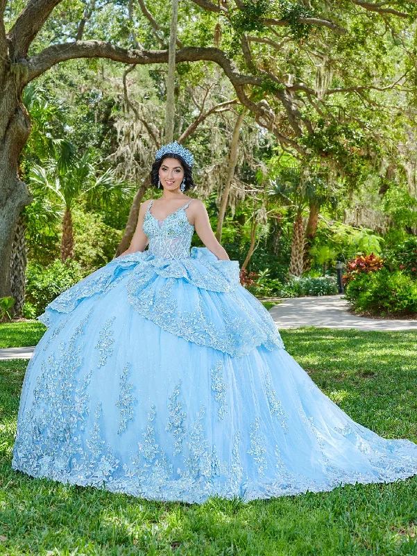 Last Chance Sale Sleeveless Cape Quinceanera Dress by House of Wu 26077