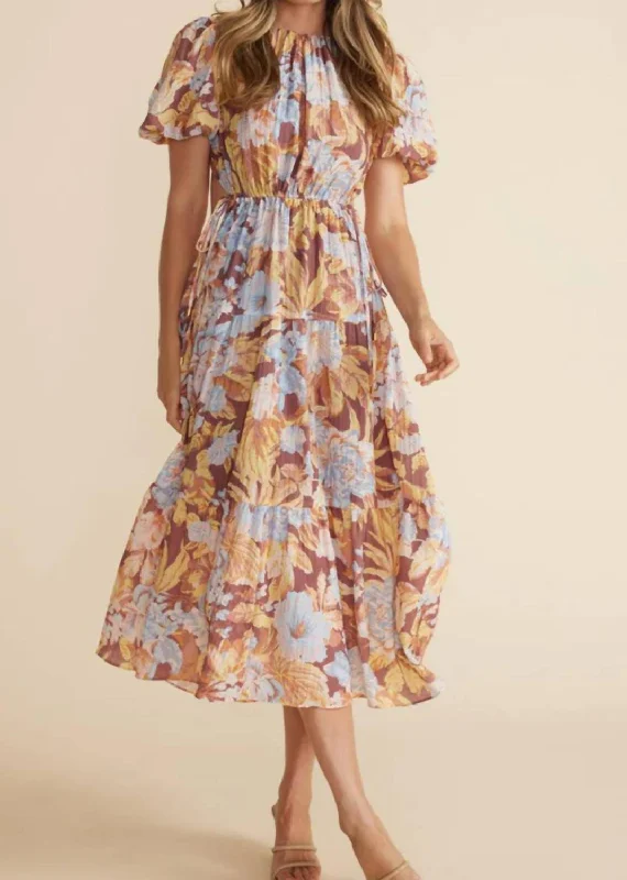 Spring Fling Sale Serena Midi Dress In Floral