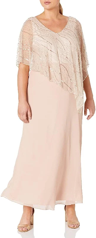 Season Sale J Kara Long Mother of the Bride Dress Sale