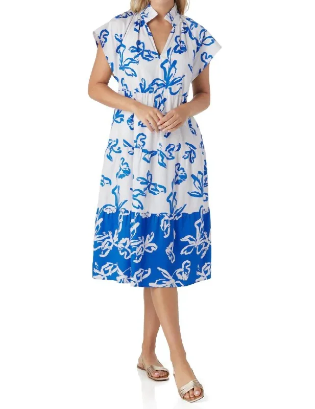 Clearance Event Watts Dress In Park Floral Mix