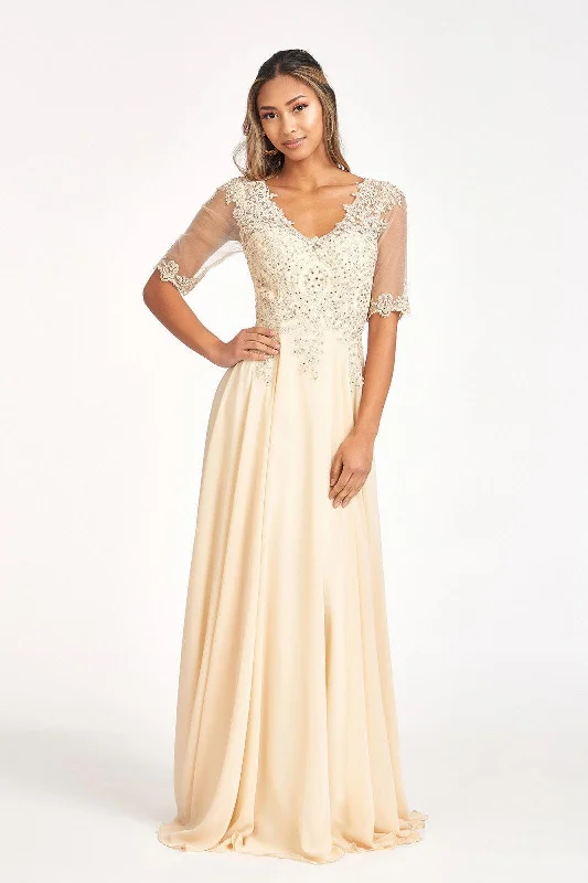 Huge Savings On Parisian Styles Formal Long Mother of the Bride Dress Sale