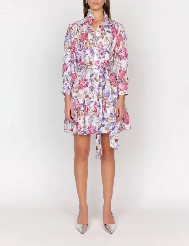 Mid - Season Sale Floral Emi Dress In Multi