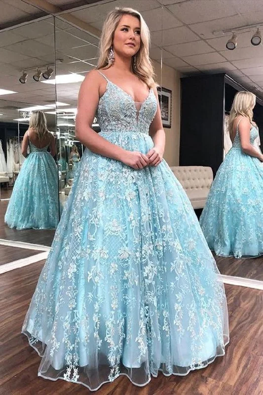 End - Of - Month Blowout Lace Ball Gown Long Prom Dresses,Graduation School Party Dress     cg22679