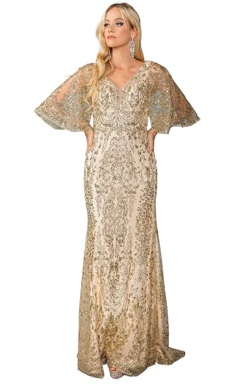 Affordable Fashion for Women Dancing Queen 4363 - Embellished Column Gown