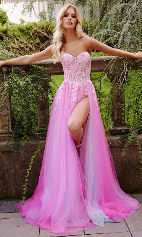 Fashion-Forward Women's Clothing Jovani - Corset Gown 23713SC