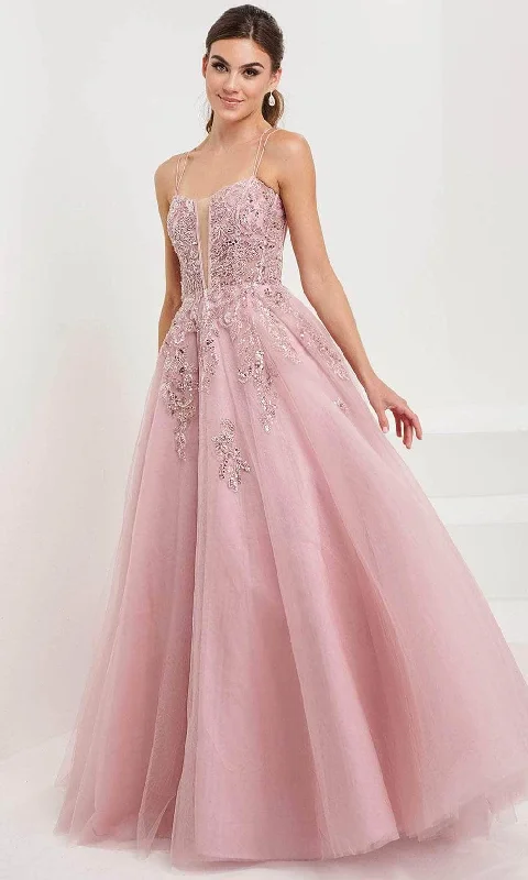 Women's Clothes For Outdoor Events Tiffany Designs 16072 - Embellished Gown