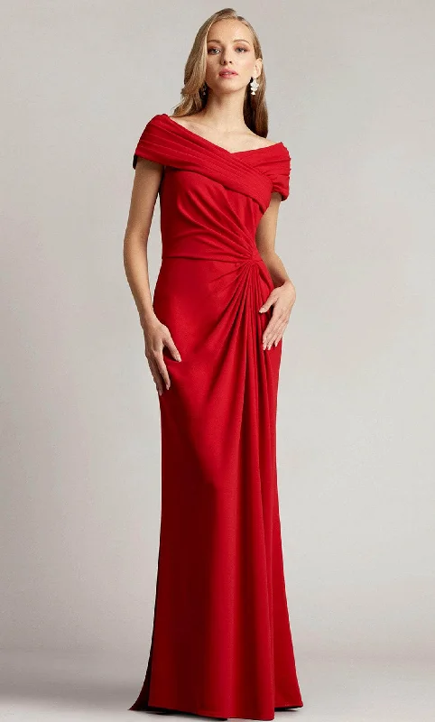 Women's Stylish Casual Garments Tadashi Shoji BOS22098L - Pleated Gown