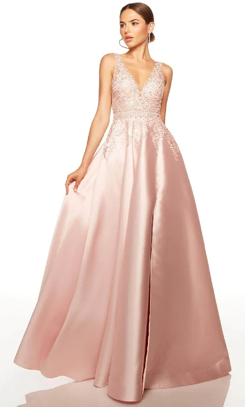 Versatile Women's Clothing for All Occasions Alyce Paris 61305 - V-Neck Dress
