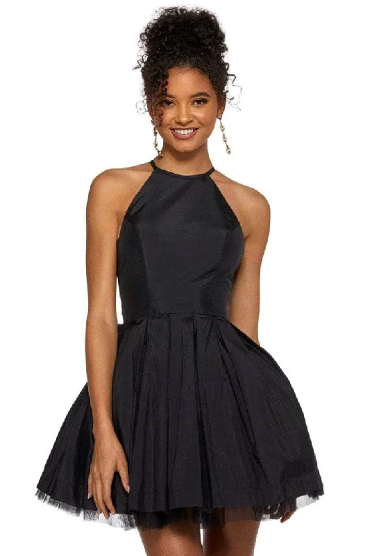 Day-To-Night Styles Sherri Hill 53025 - Halter Neck Cocktail Dress