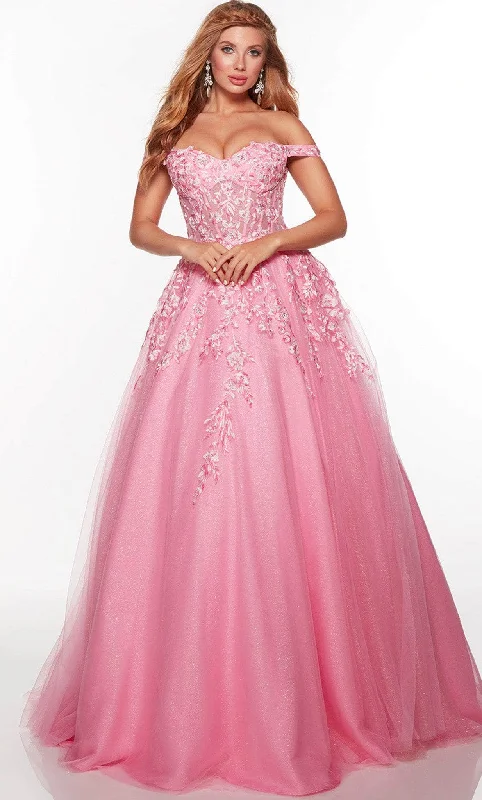 Sales For Clothes Alyce Paris 61314 - Off Shoulder Gown